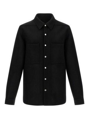 RICK OWENS: blouses - Outershirt Overshirt