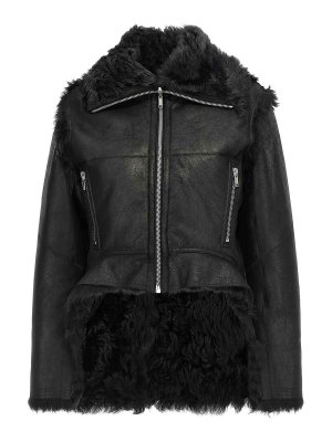 RICK OWENS: カジュアルジャケット - カジュアルジャケット - 黒