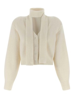 ROTATE Birger Christensen: cardigans - Scarf Cardigan