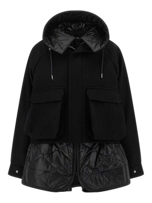 Sacai: giacche casual - Melton Blouson