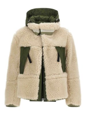 Sacai: giacche casual - Teddy Blouson