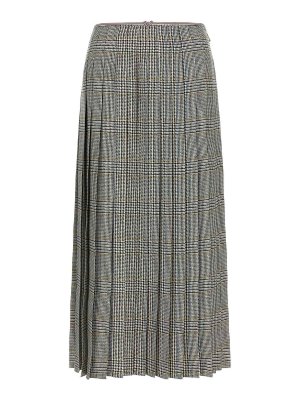 THOM BROWNE: Knee length skirts & Midi - Pleated Skirt