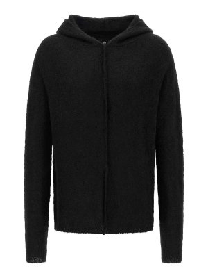 THOM KROM: cardigan - Maglione incappucciato
