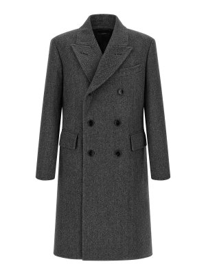 TOM FORD: Abrigos cortos - Abrigo Corto - Gris