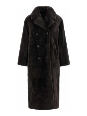 YVES SALOMON: short coats - Shearling Coat