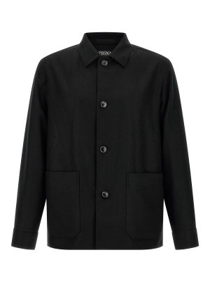 ZEGNA: Chaquetas casual - Chaqueta Casual - Negro