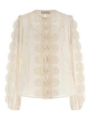ZIMMERMANN: Blouses - Blouse - Blanc