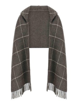 BRUNELLO CUCINELLI: scarves - Hooded Scarf