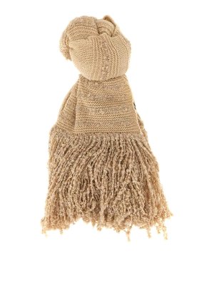 FABIANA FILIPPI: scarves - Boucl Fringed Scarf
