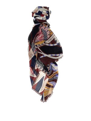 SALVATORE FERRAGAMO: Stoles & Shawls - Giada Shawl