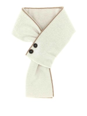 MOORER: Écharpes - Écharpe - Blanc