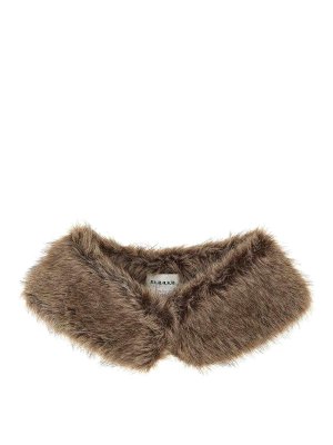 P.A.R.O.S.H.: Stoles & Shawls - Faux Fur Collar