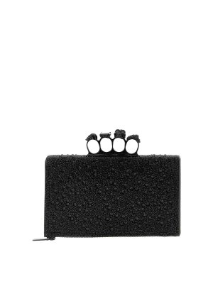 ALEXANDER MCQUEEN: pochette - Pochette  piatta a taglio
