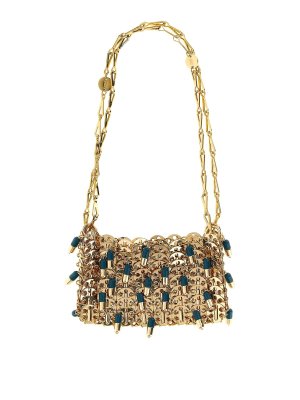 RABANNE: Bolsas bandoleras - Bolsa Bandolera - Dorado
