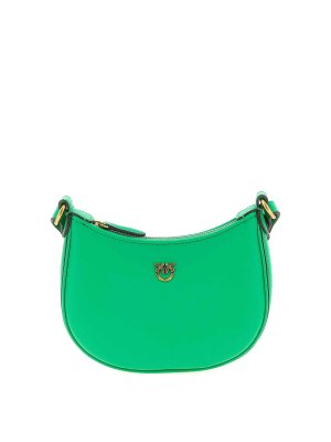 Pinko: cross body bags - Baby Half Moon Shoulder Bag
