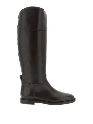 BRUNELLO CUCINELLI: boots - Leather Boots Monile