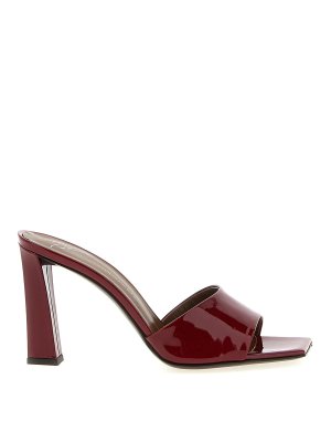 GIUSEPPE ZANOTTI: Sandales - Sandales - Rouge Brun