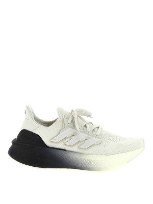 Y-3: Chaussures de sport - Baskets - Blanc