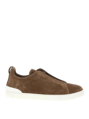 ZEGNA: trainers - Triple Stitch Sneakers