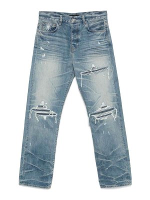 AMI PARIS: bootcut jeans - Straight effect jeans.