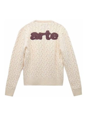 ARTE: boat necks - Sweater with logo