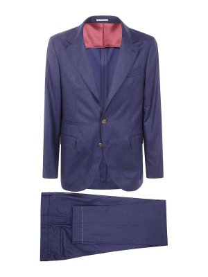 BRUNELLO CUCINELLI: Elegante Anzüge - Eleganter Anzug - Blau