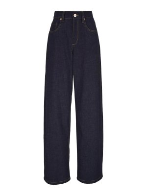 BRUNELLO CUCINELLI: Jeans évasés - Jean Bootcut - Bleu