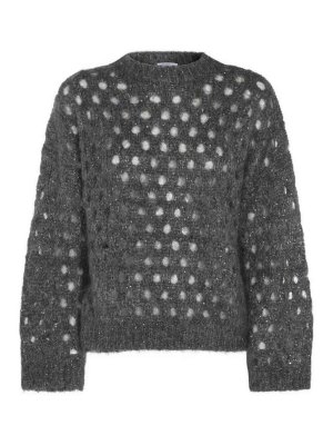 BRUNELLO CUCINELLI: boat necks - TRAPHATED SHARE sweater