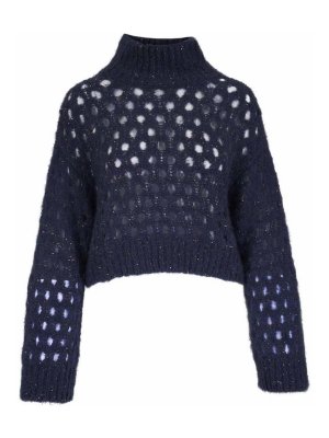 BRUNELLO CUCINELLI: boat necks - High neck sweater