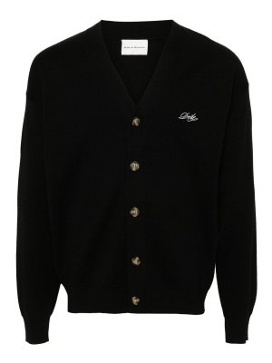 DRÔLE DE MONSIEUR: カーディガン - カーディガン - 黒