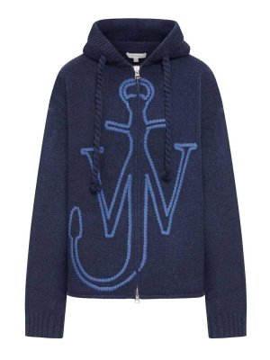 J.W. ANDERSON: Sweatshirts & Pulls - Sweat-Shirts - Bleu