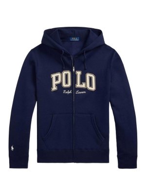 POLO RALPH LAUREN: Sweatshirts & Sweaters - Sweatshirt with embroidered logo and zip