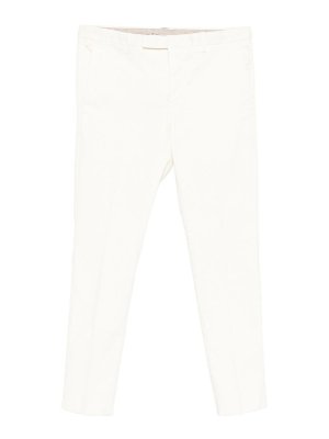PT TORINO: Pantalons casual - Pantalons Décontractés - Blanc