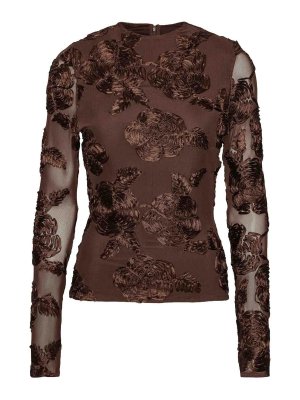 ROTATE Birger Christensen: Tops & Tank tops - Long sleeve top