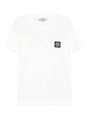 STONE ISLAND: t-shirts - T-shirt with Compass application