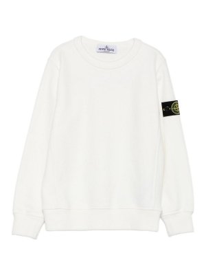 STONE ISLAND: Sweatshirts und Pullover - Sweatshirt - Weiß