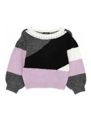 TWINSET: boat necks - Sweater with decoration