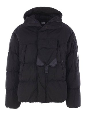 C.P. COMPANY: Capes &  Ponchos - Coats Black