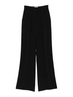 ELISABETTA FRANCHI: カジュアルトラウザー - カジュアルパンツ - 黒