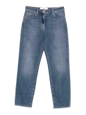 ELISABETTA FRANCHI: Bootcut - Bootcut Jeans - Blau