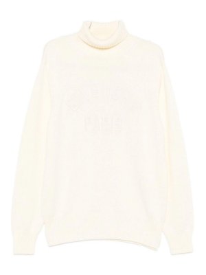 GIVENCHY: boat necks - Paris sweater with a high neck