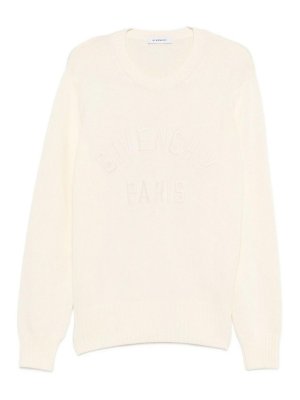 GIVENCHY: boat necks - Sweater with embroidery