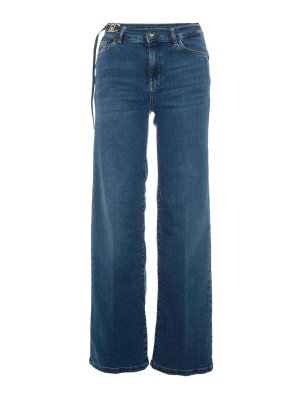 Liu Jo: Bootcut - Bootcut Jeans - Blau