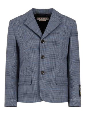 Marni: ブレザー - ブレザー - ブルー