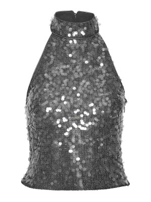 ROTATE Birger Christensen: Tops & Tank tops - Top with sequins