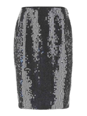 ROTATE Birger Christensen: gonne al ginocchio  e longuette - Gonna Midi Con Paillettes