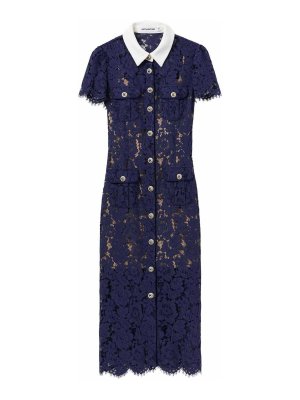 Self Portrait: knee length dresses - I dress with lace
