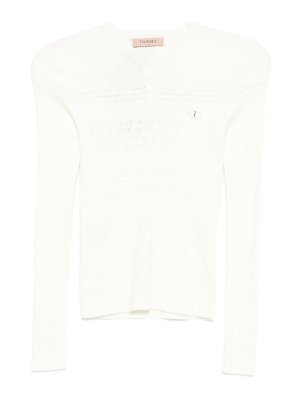 TWINSET: トップス＆タンクトップ - トップ/タンクトップ - クリーム