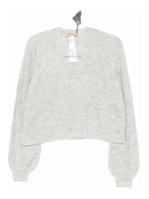 TWINSET: boat necks - V -neck sweater