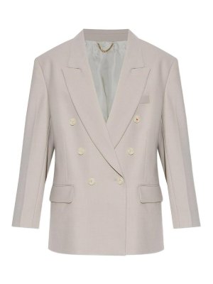 VICTORIA BECKHAM: ブレザー - ブレザー - グレー